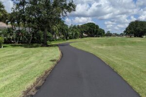 Palmer course paving 